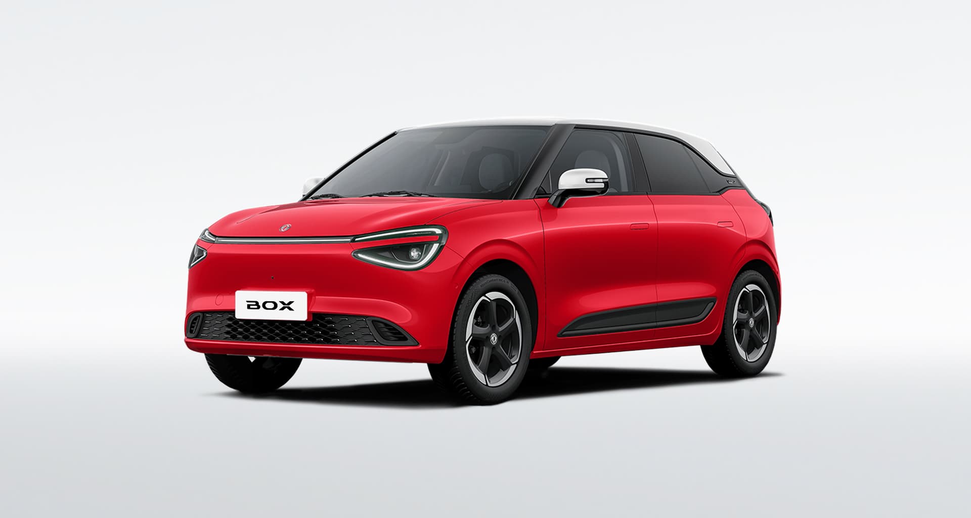 Box Metropolitan Red + Stone White